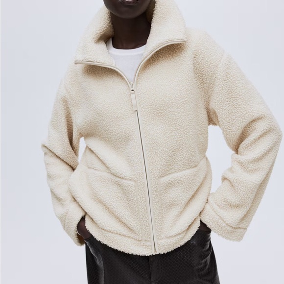 H&M fleece Sherpa jacket - Picture 7 of 8